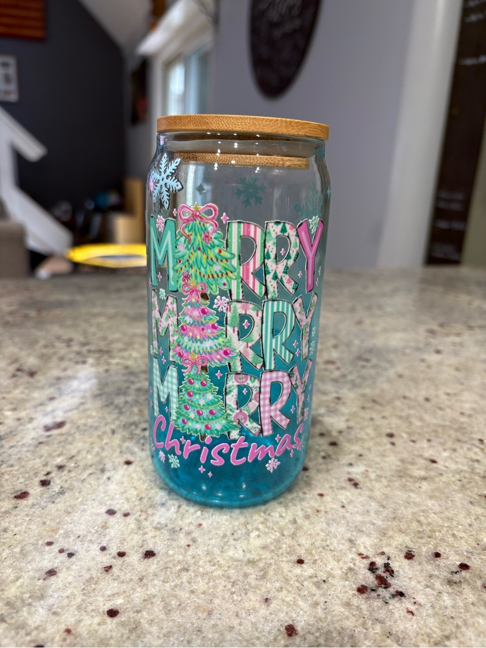 Christmas Themed Tumbler